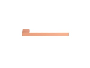 Rose gold 24K wieszak na ręcznik jednoramienny MONOGRAMM