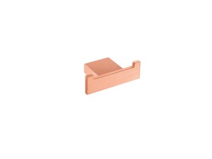 Rose gold 24K podwójny wieszak łazienkowy na ręczniki MONOGRAMM