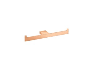 Rose gold 24K podwójny wieszak na papier toaletowy MONOGRAMM