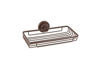 Wenge mat retro koszyk pod prysznic VINTAGE