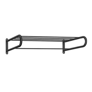 Czarny mat półka na ręczniki EXTRA M116-0903