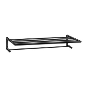 Czarny mat półka na ręczniki EXTRA M116-0935