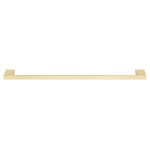 Złoto jasne półmat wieszak na ręczniki do łazienki pojedynczy 60cm MONOGRAMM
