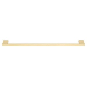 Złoto jasne półmat wieszak na ręczniki do łazienki pojedynczy 60cm MONOGRAMM