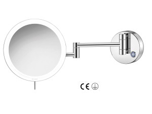 Lustro kosmetyczne LED powiększające x 3 model 701 wiszące