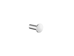 Chrom wieszak pojedynczy prosty TWIST