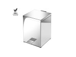 Inox kosz 5L na śmieci łazienkowy z łagodnym opuszczaniem
