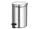 Inox kosz 12L na śmieci łazienkowy zamykany