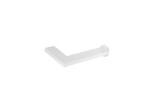 Biały mat uchwyt na papier toaletowy MINIMAL